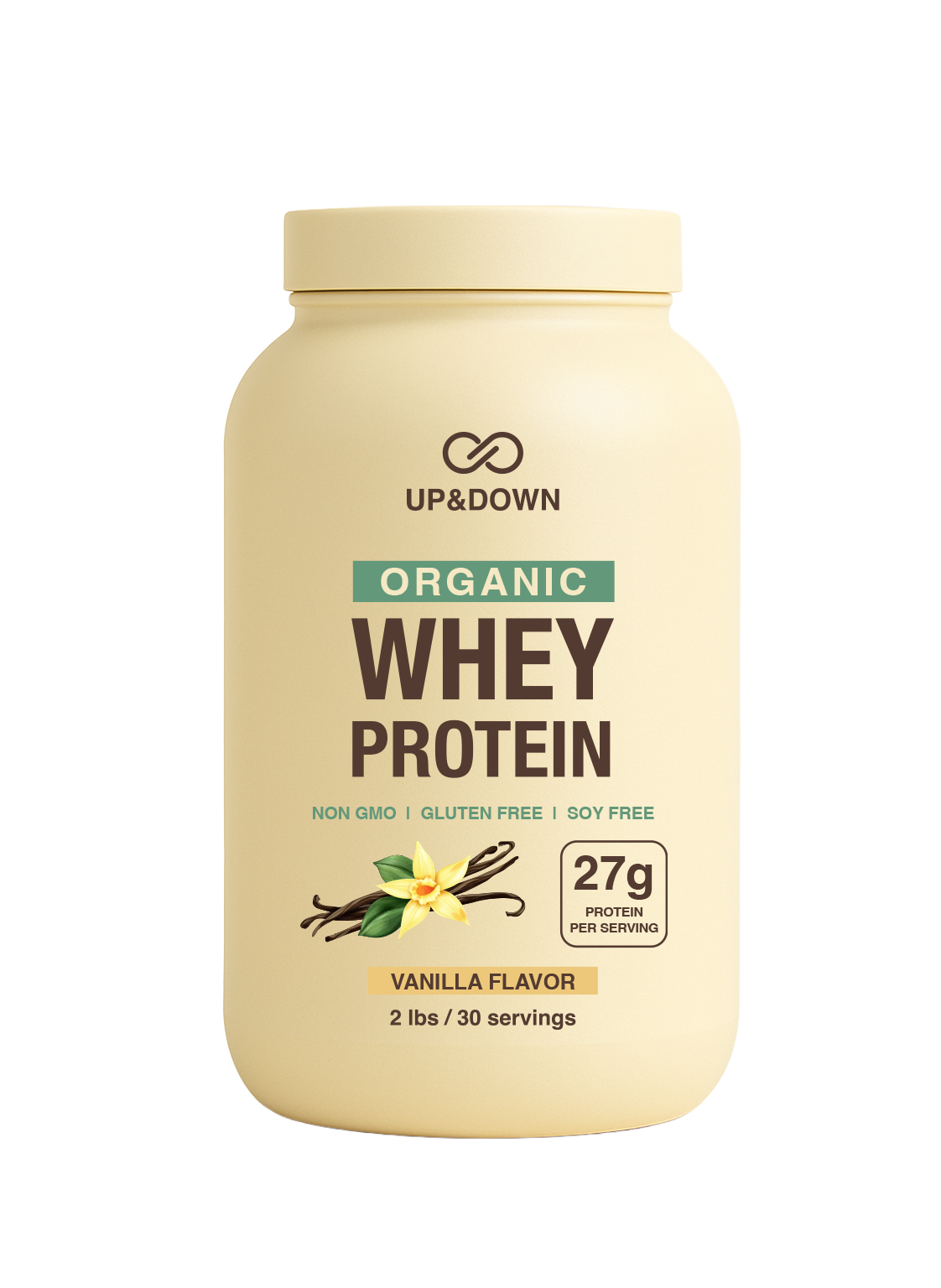 Coming by the End of 2025 - Organic Whey Protein Powder